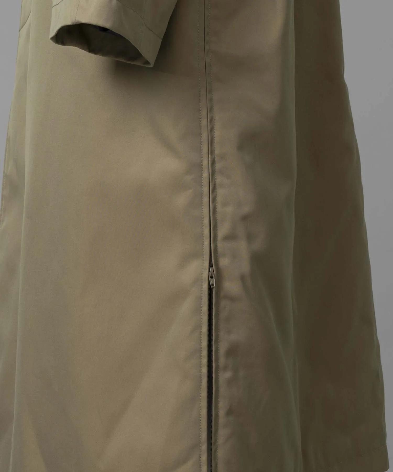 120/2/2 Suvin Cotton Gabardine Prime-Over Balmacaan Coat