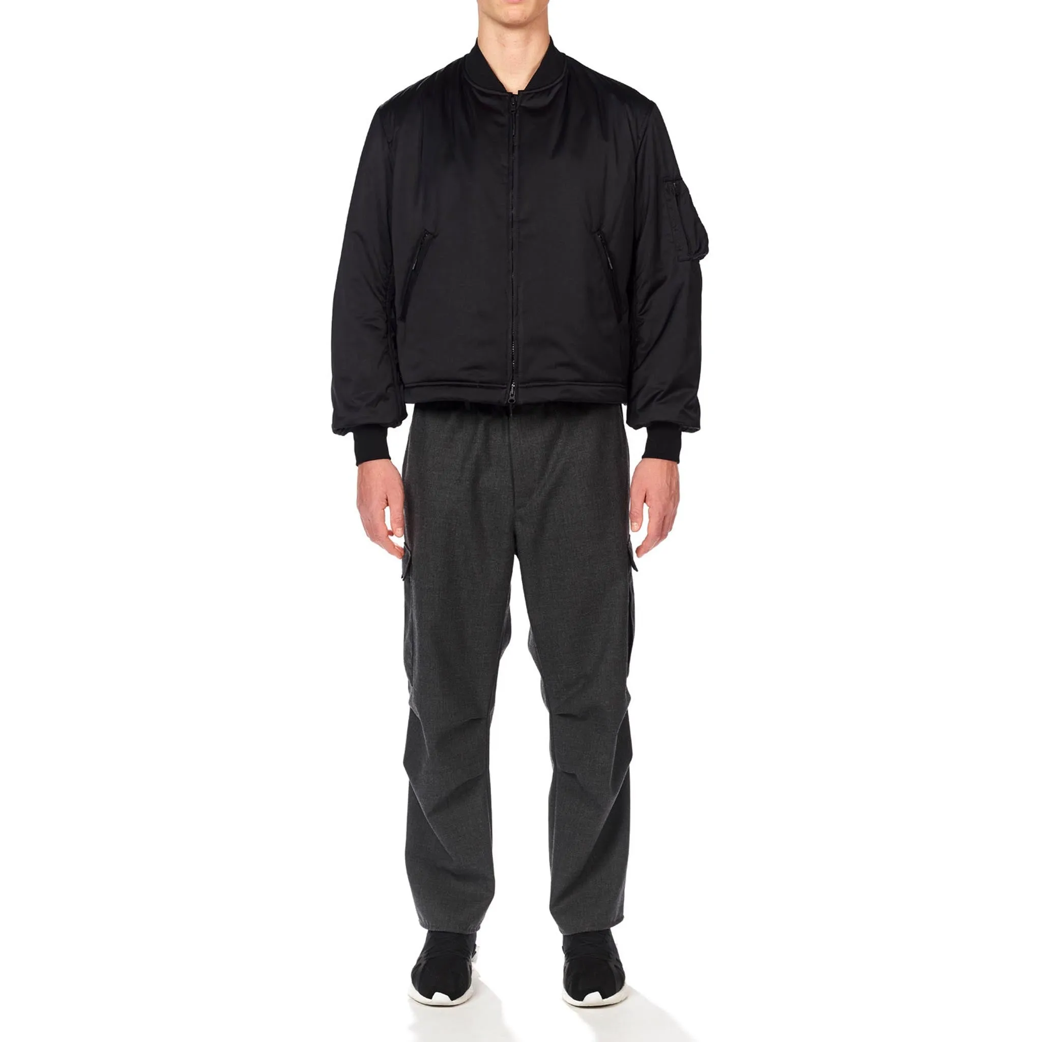 ADIDAS Y-3 Classic Bomber Jacket Black