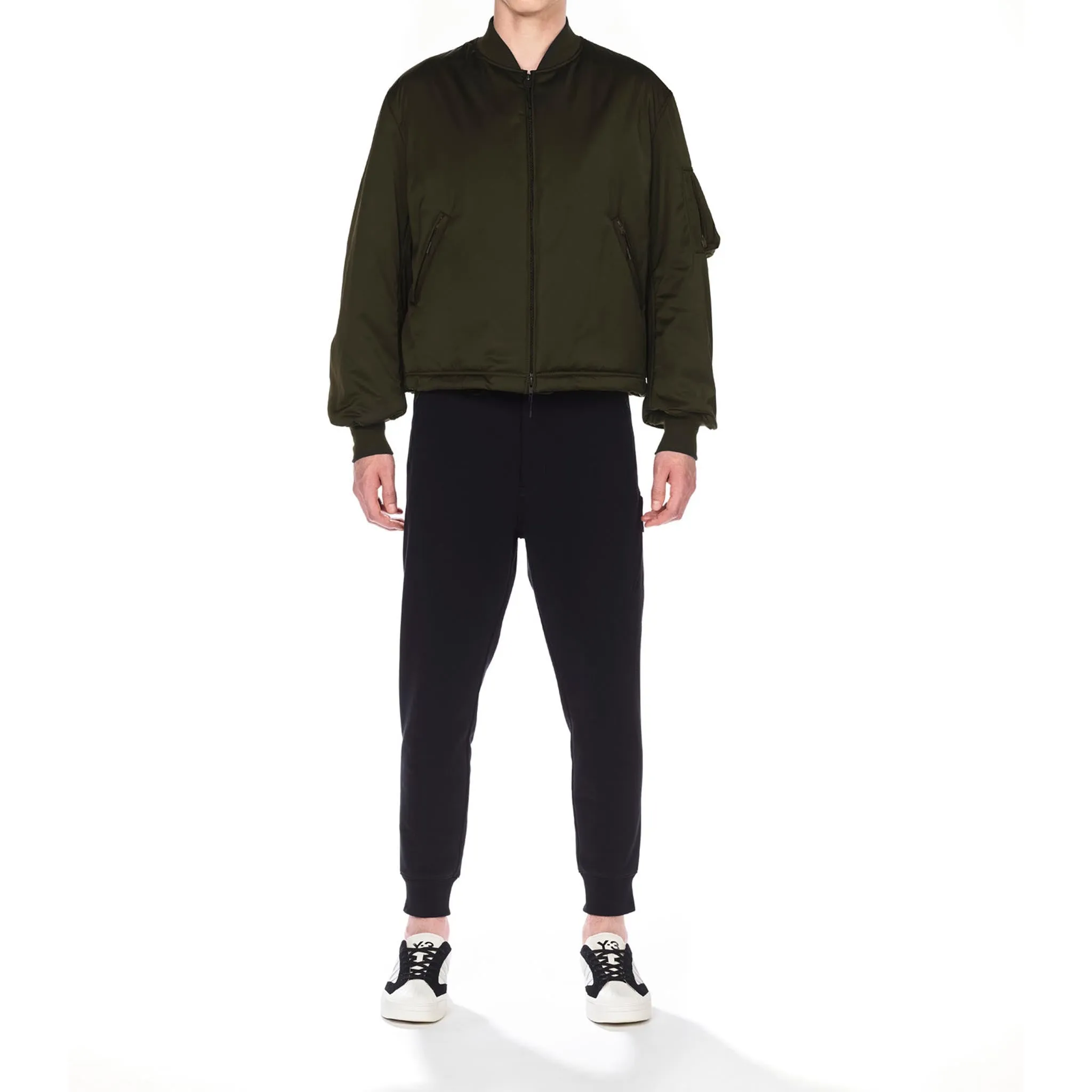 ADIDAS Y-3 Classic Bomber Jacket Khaki