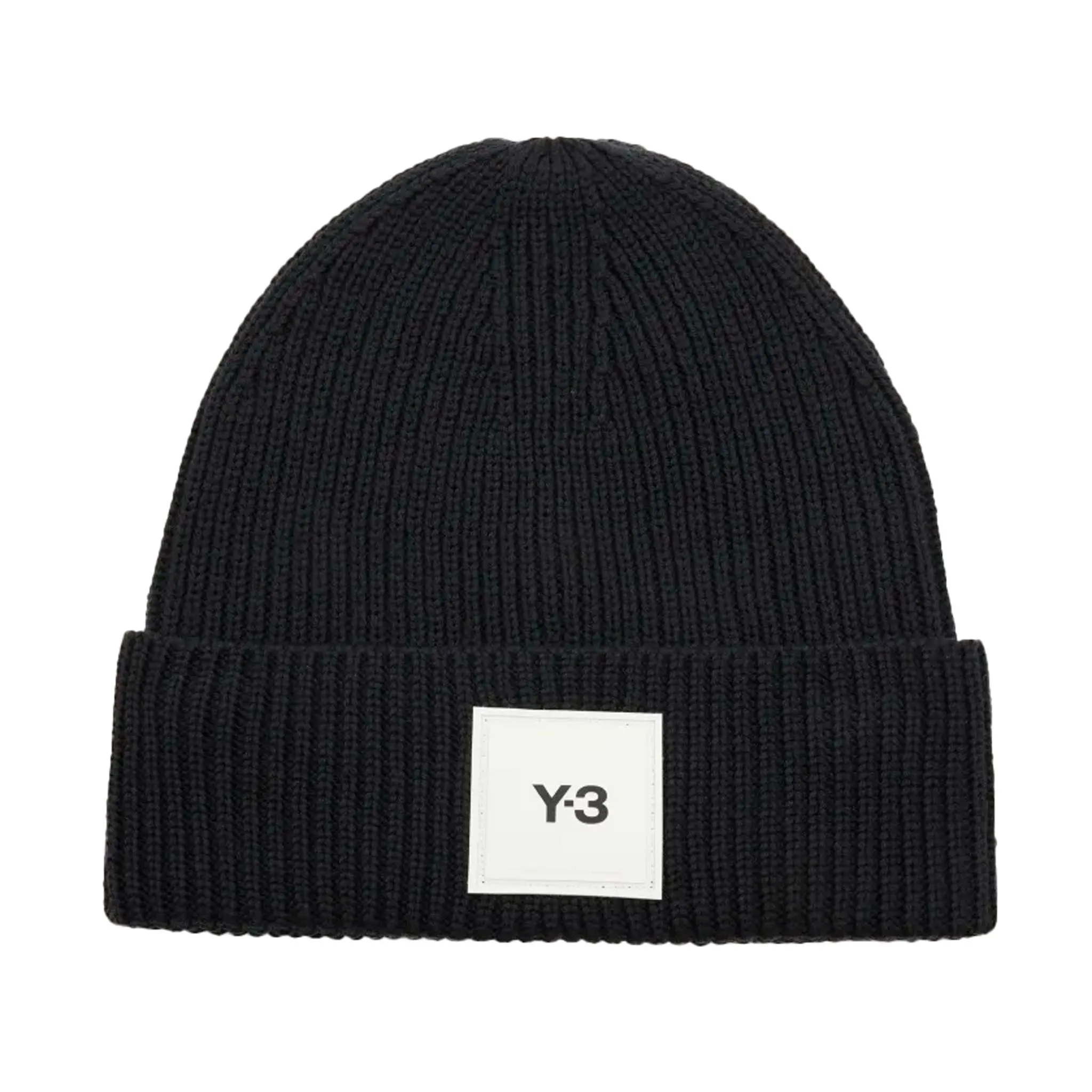 ADIDAS Y-3 Square Logo Beanie Black