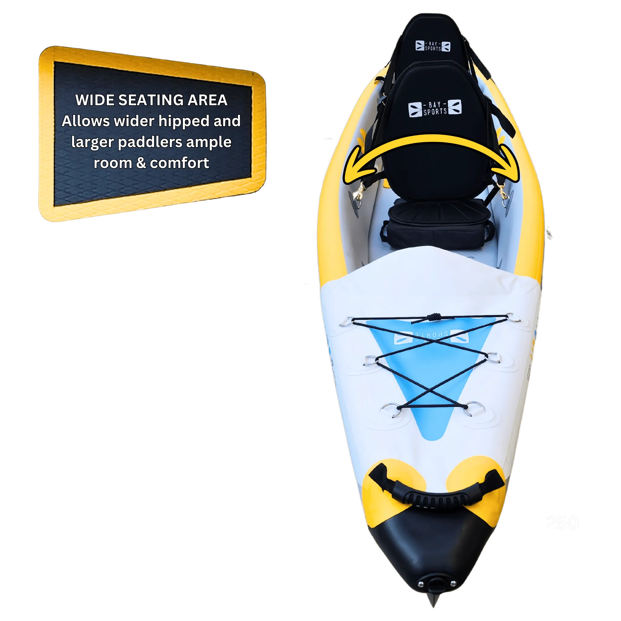 Air Glide 473 - 4.73M Double Inflatable Kayak