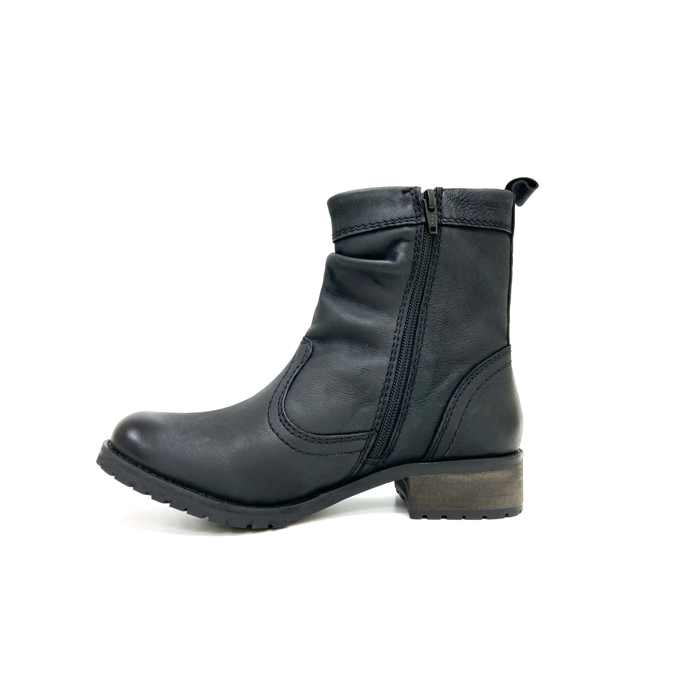 Alexa Black Slouchy Boot