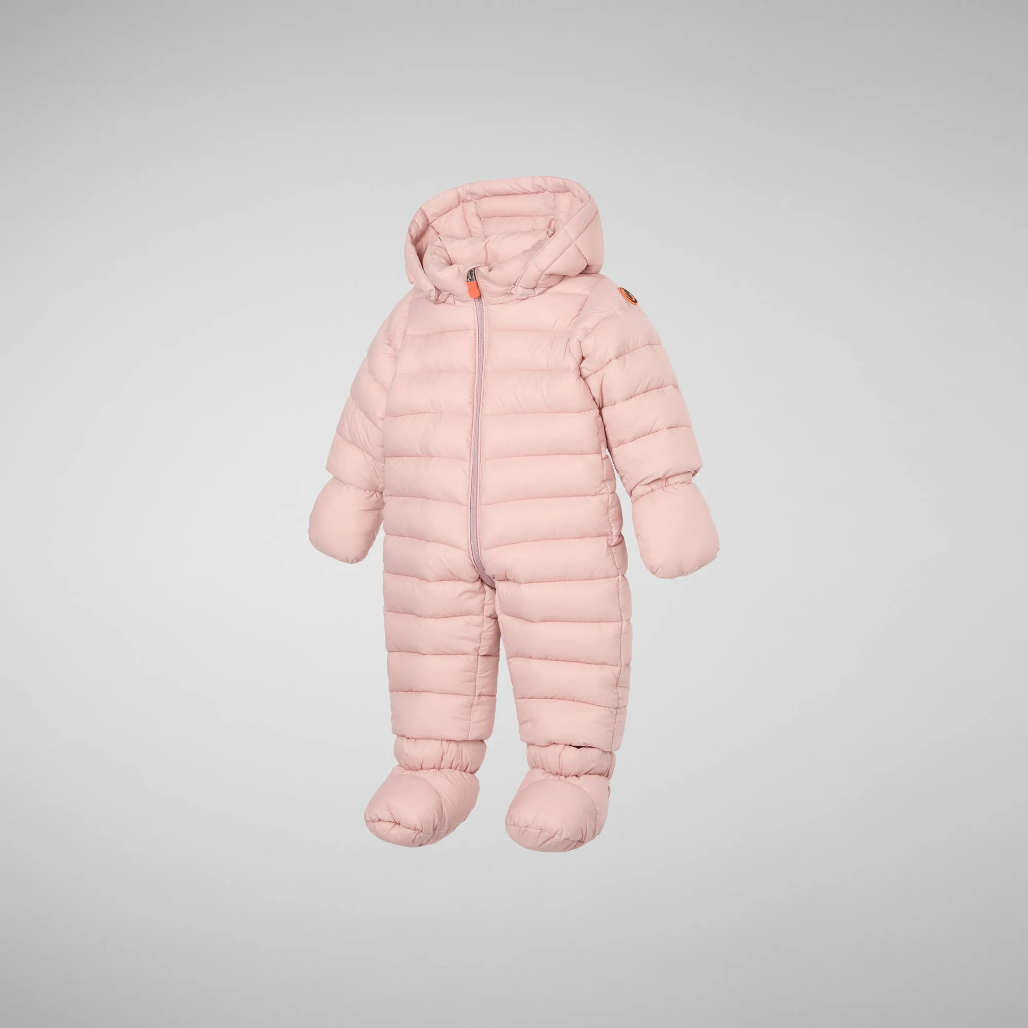 Babies' Storm Jumpsuit in Blush Pink