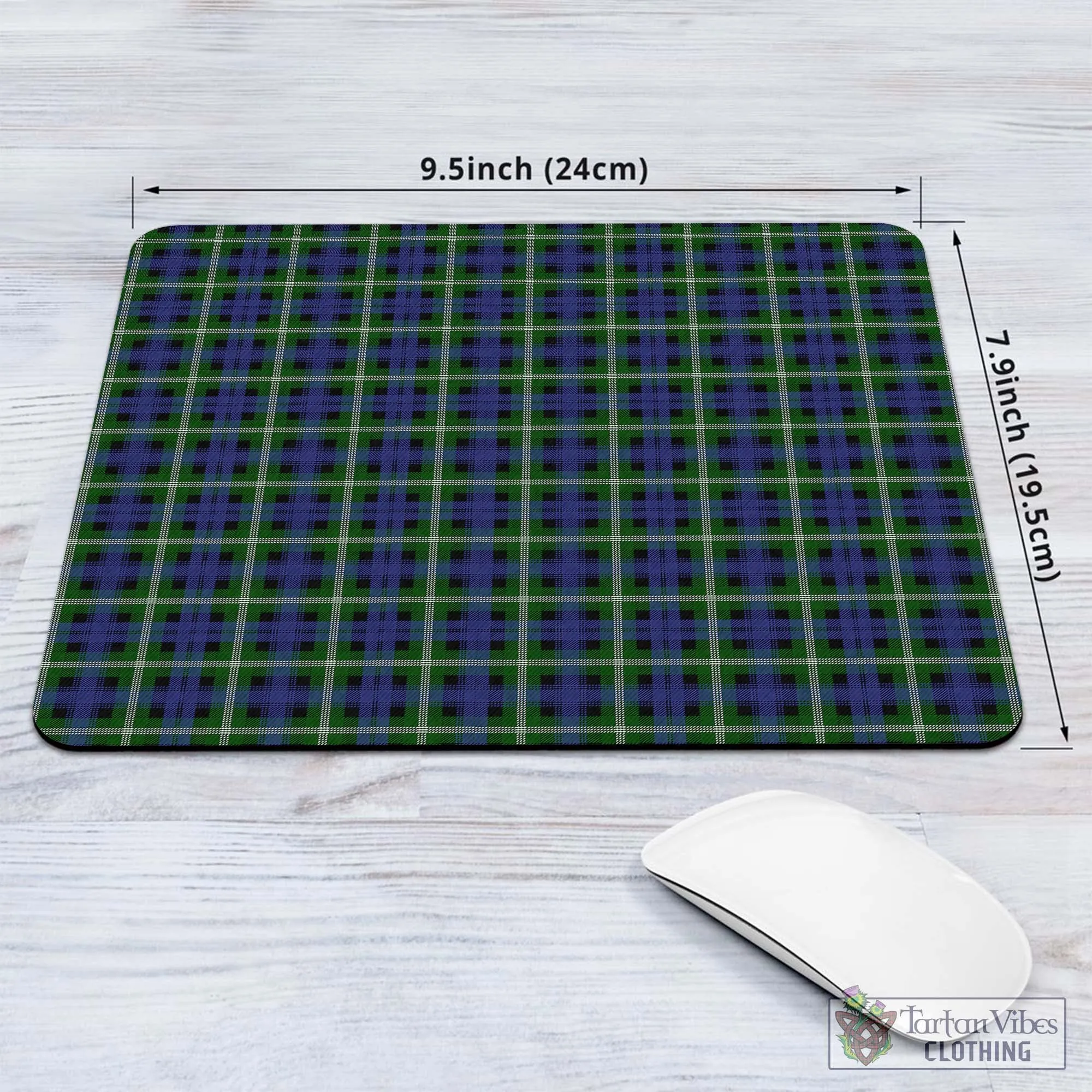 Baillie (Bailey) Tartan Mouse Pad