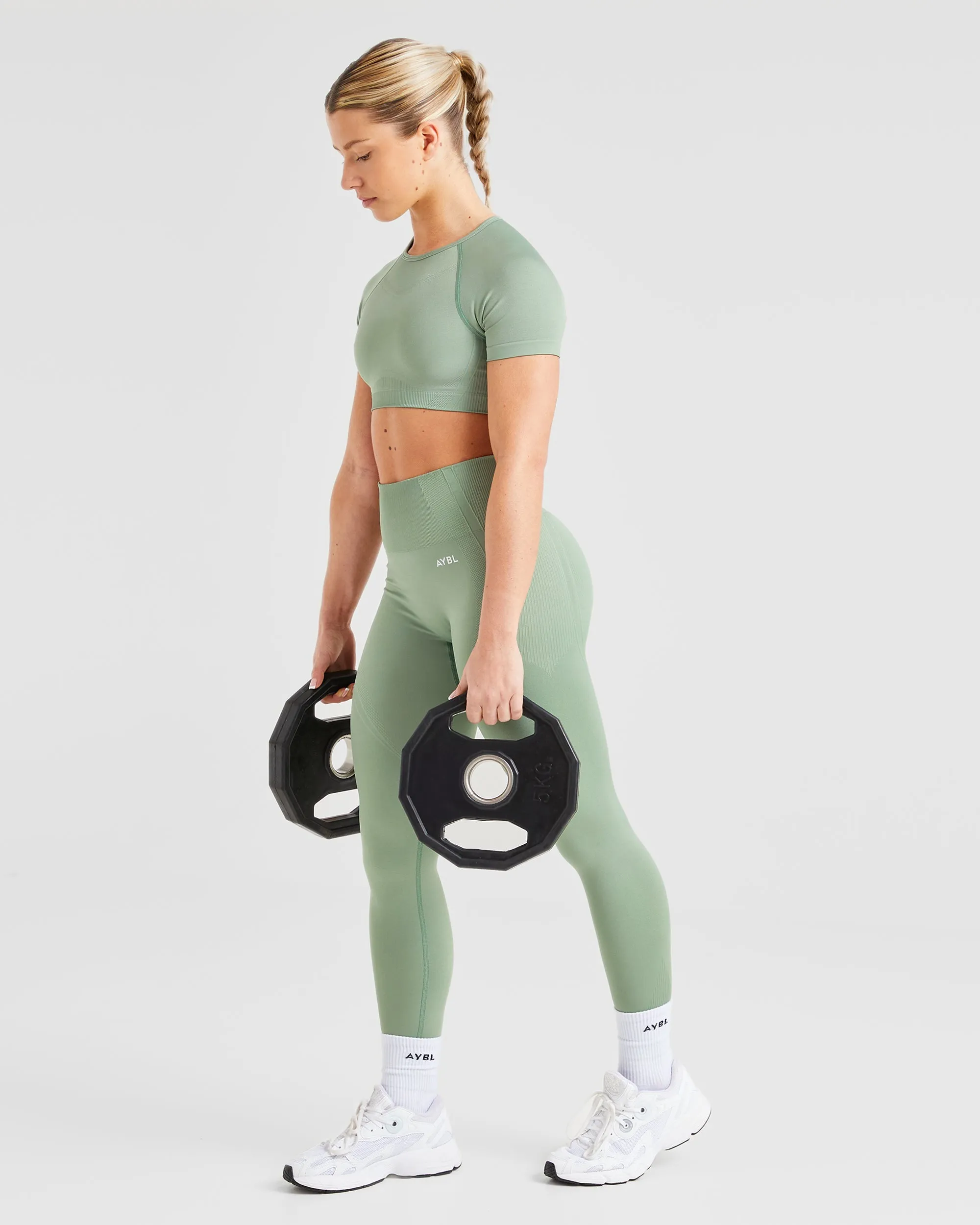 Balance V3 Seamless Leggings - Grove Green