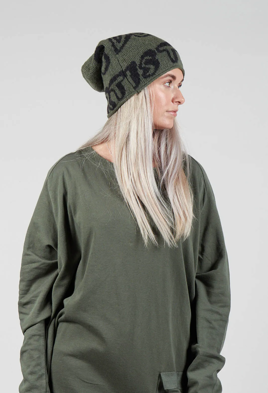 Beanie Hat in Camp Jacquard