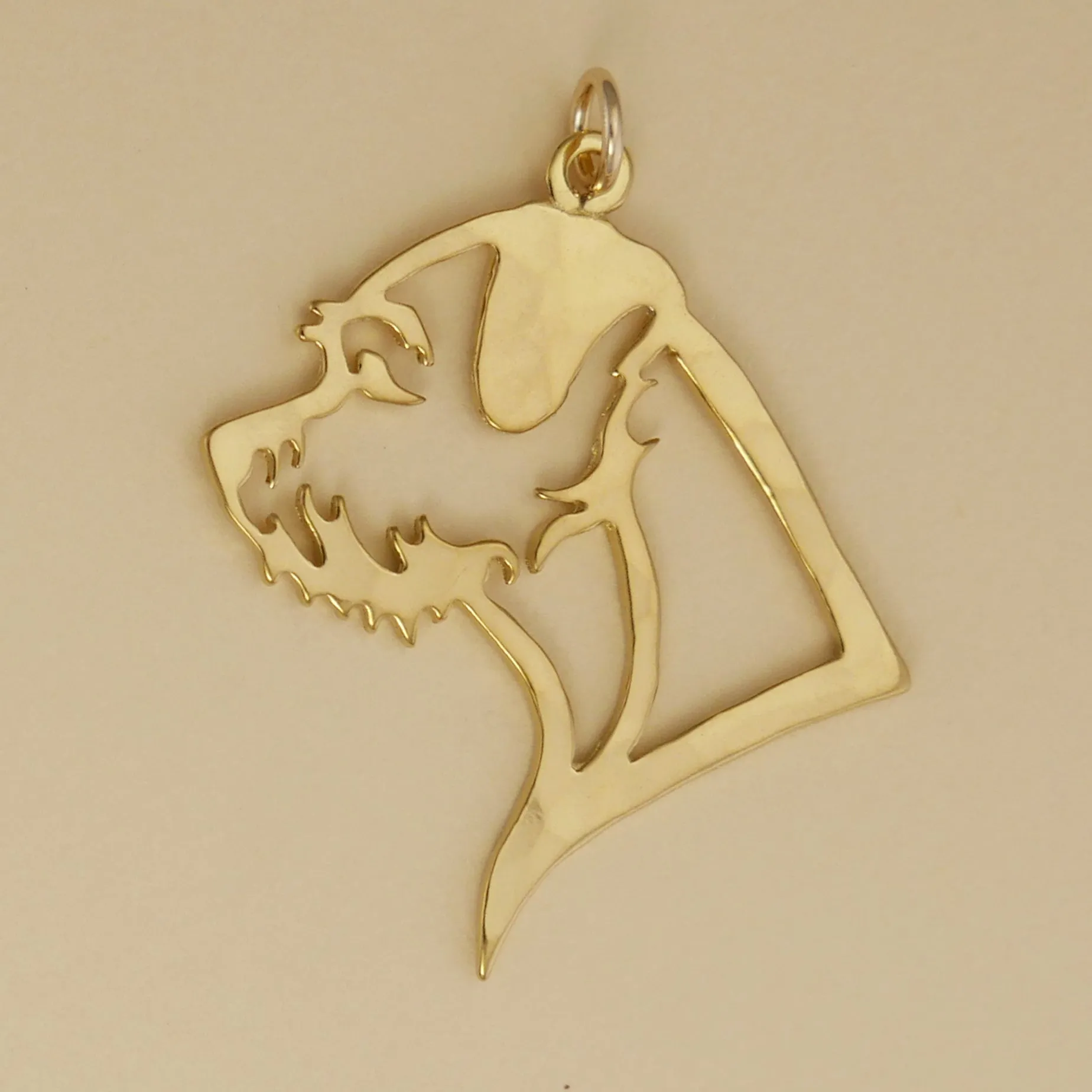 Border Terrier Head Pendant or Charm