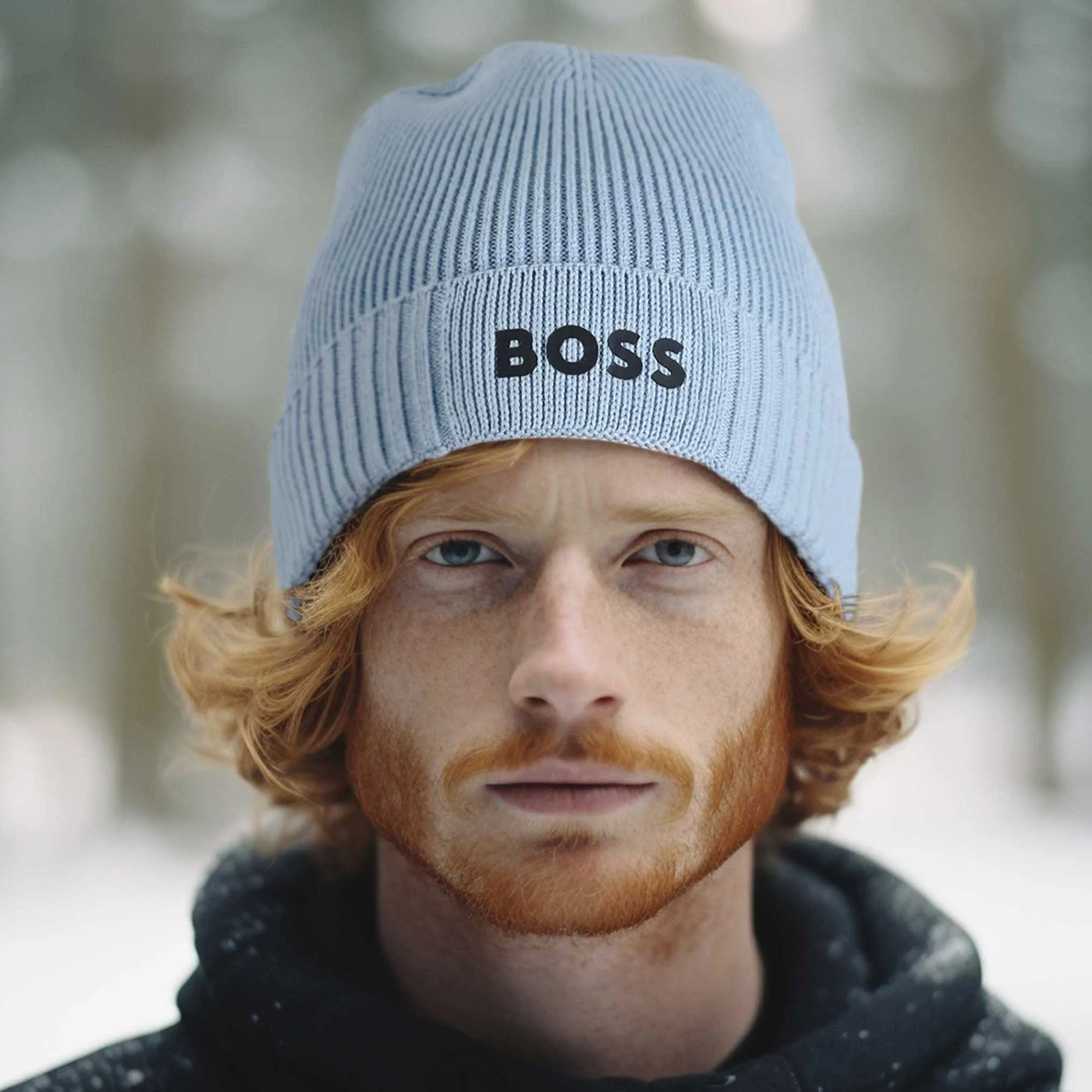 BOSS Asic Beanie X in Open Blue