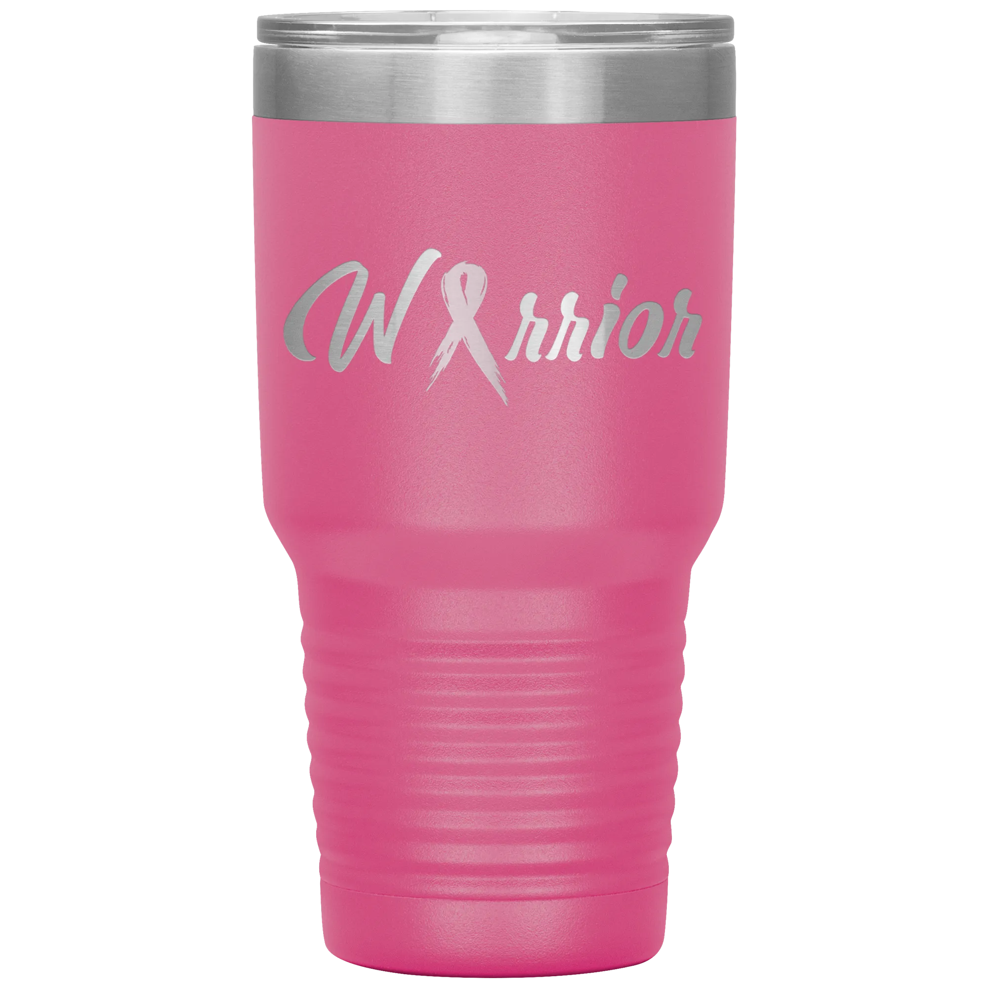 Breast Cancer Warrior Tumbler