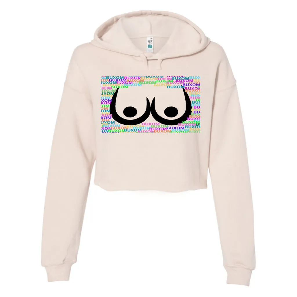 Buxom Women's Crop Hoodie - Ships from The US