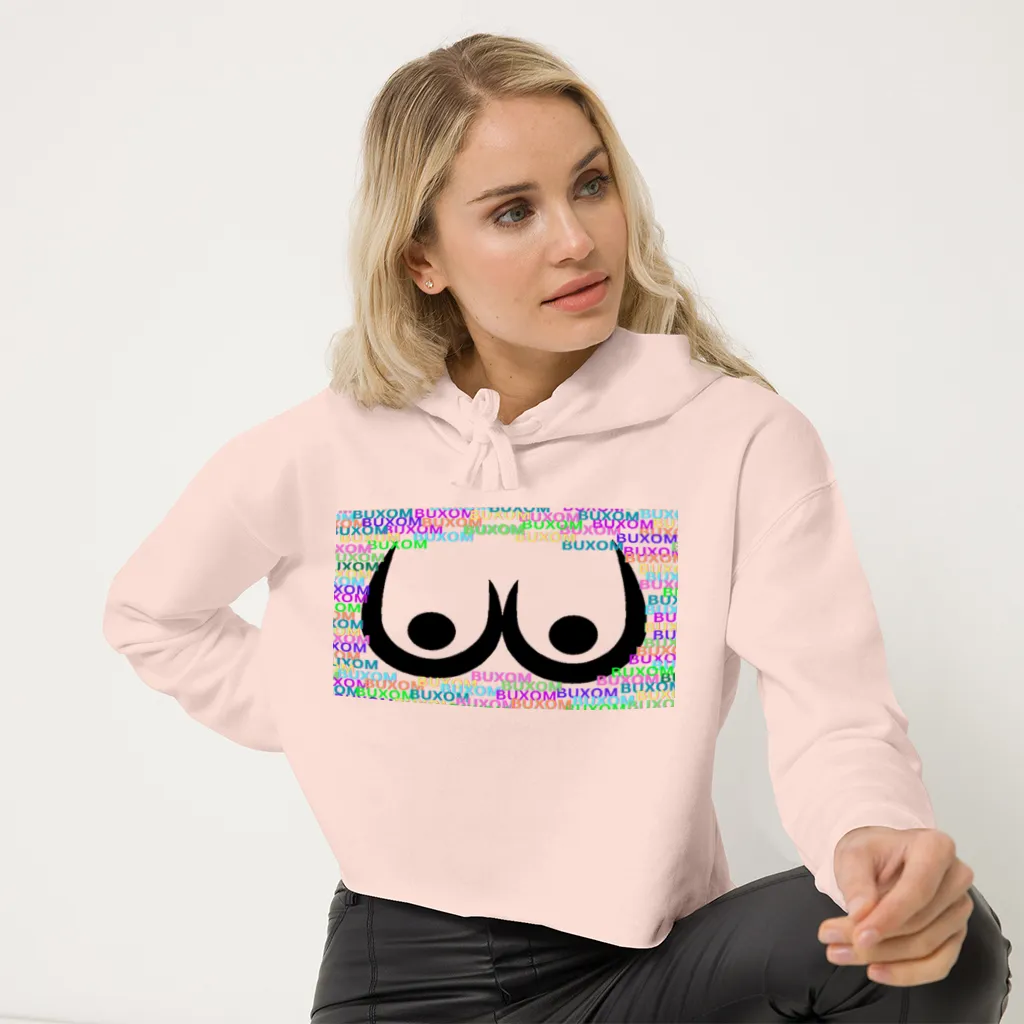 Buxom Women's Crop Hoodie - Ships from The US