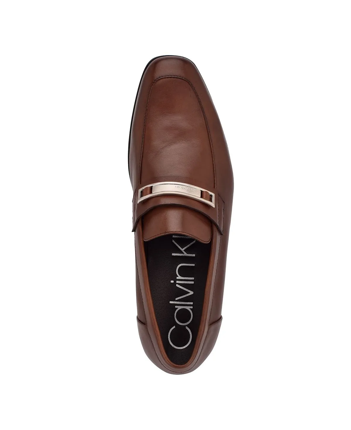 Calvin Klein men's jameson slip-on loafers, brown