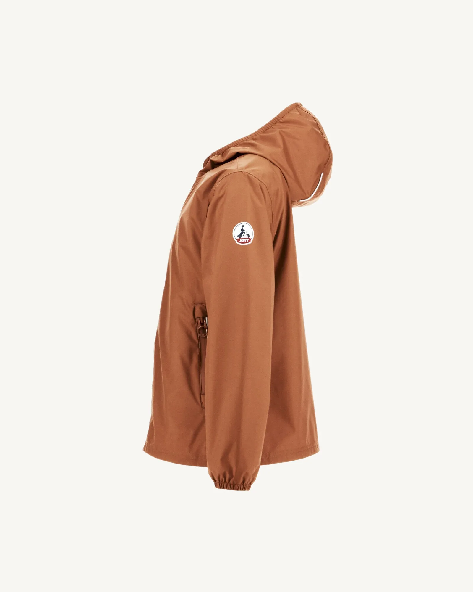 Caramel Madeira kid's waterproof hooded jacket