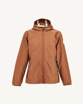 Caramel Madeira kid's waterproof hooded jacket