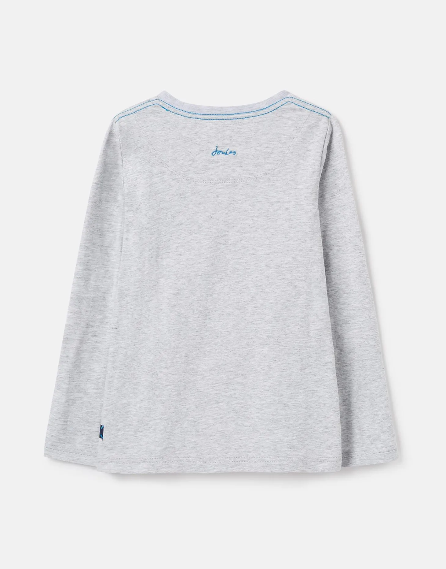 Chomp Long Sleeve Applique T-Shirt | Joules