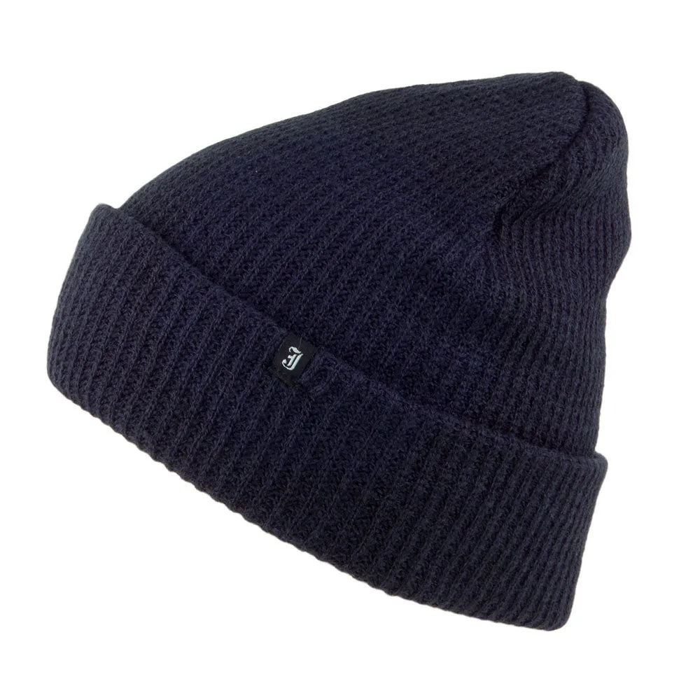 Classic Cuff Beanie Hat - Navy Blue