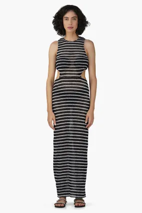 Cleo Stripe Bodycone Dress