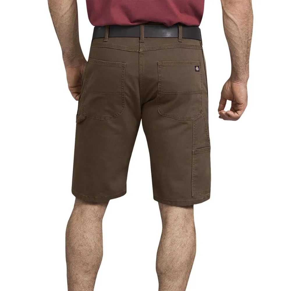 Dickies 11" Tough Max™ Men's Duck Carpenter Work Shorts DX802 - Brown