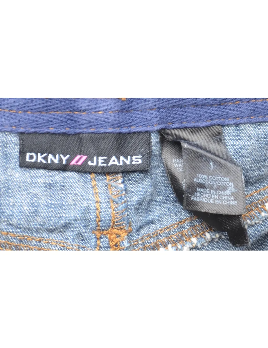 DKNY Y2K Denim Skirt - M