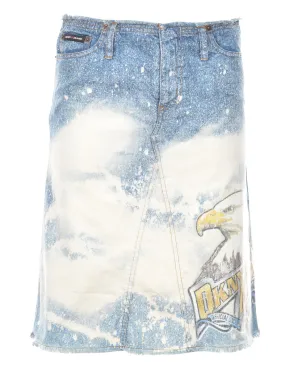 DKNY Y2K Denim Skirt - M