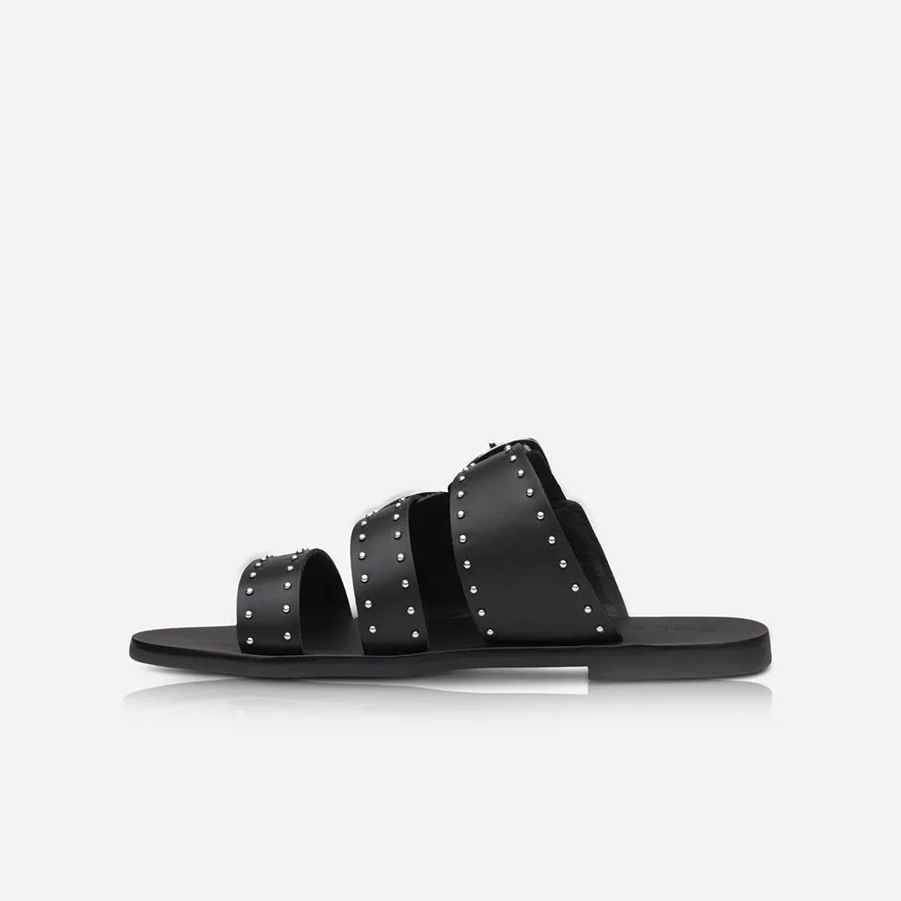 Eastwood Stud Slide Black/Silver