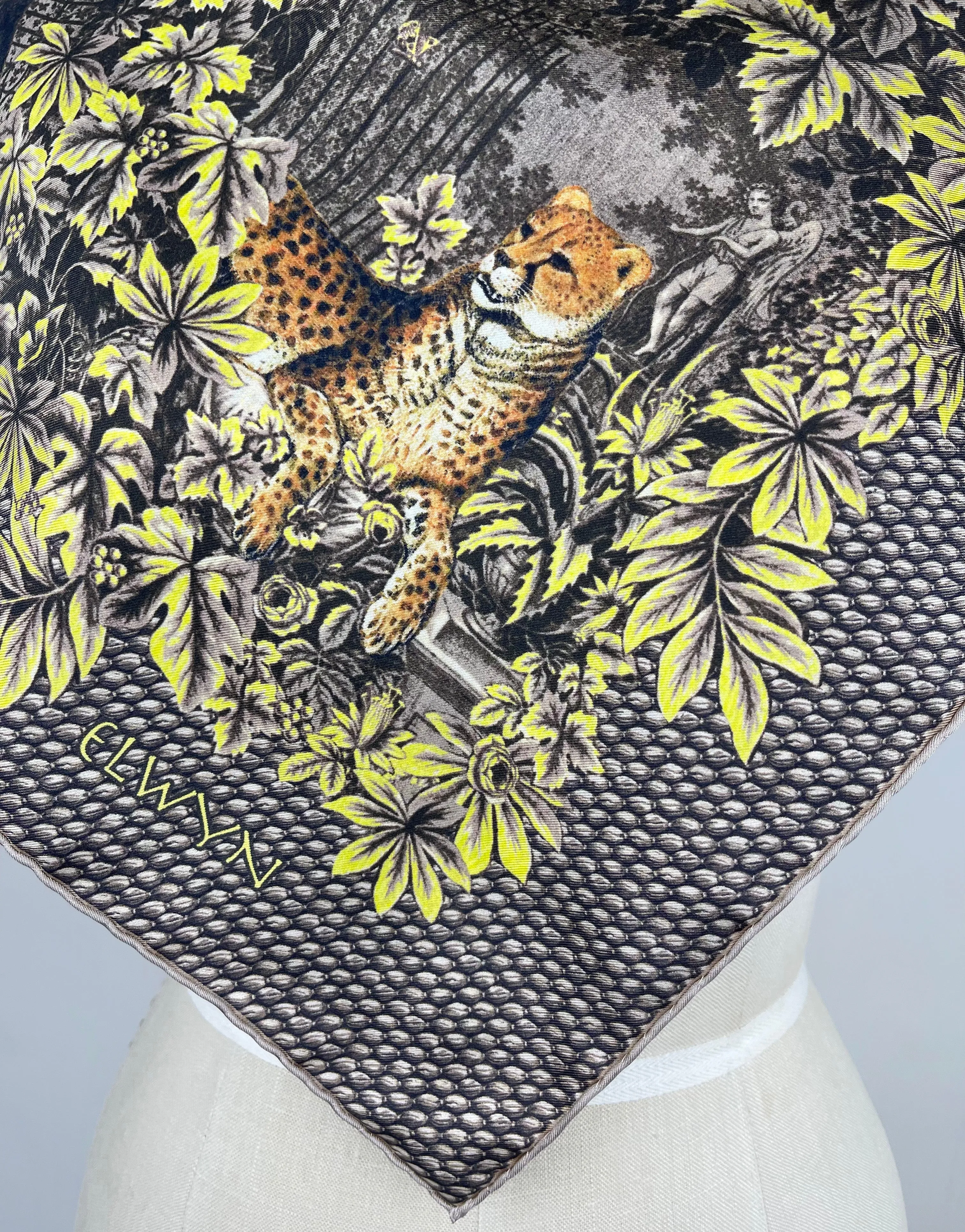 Elwyn New York Creatures of Arcadia Scarf