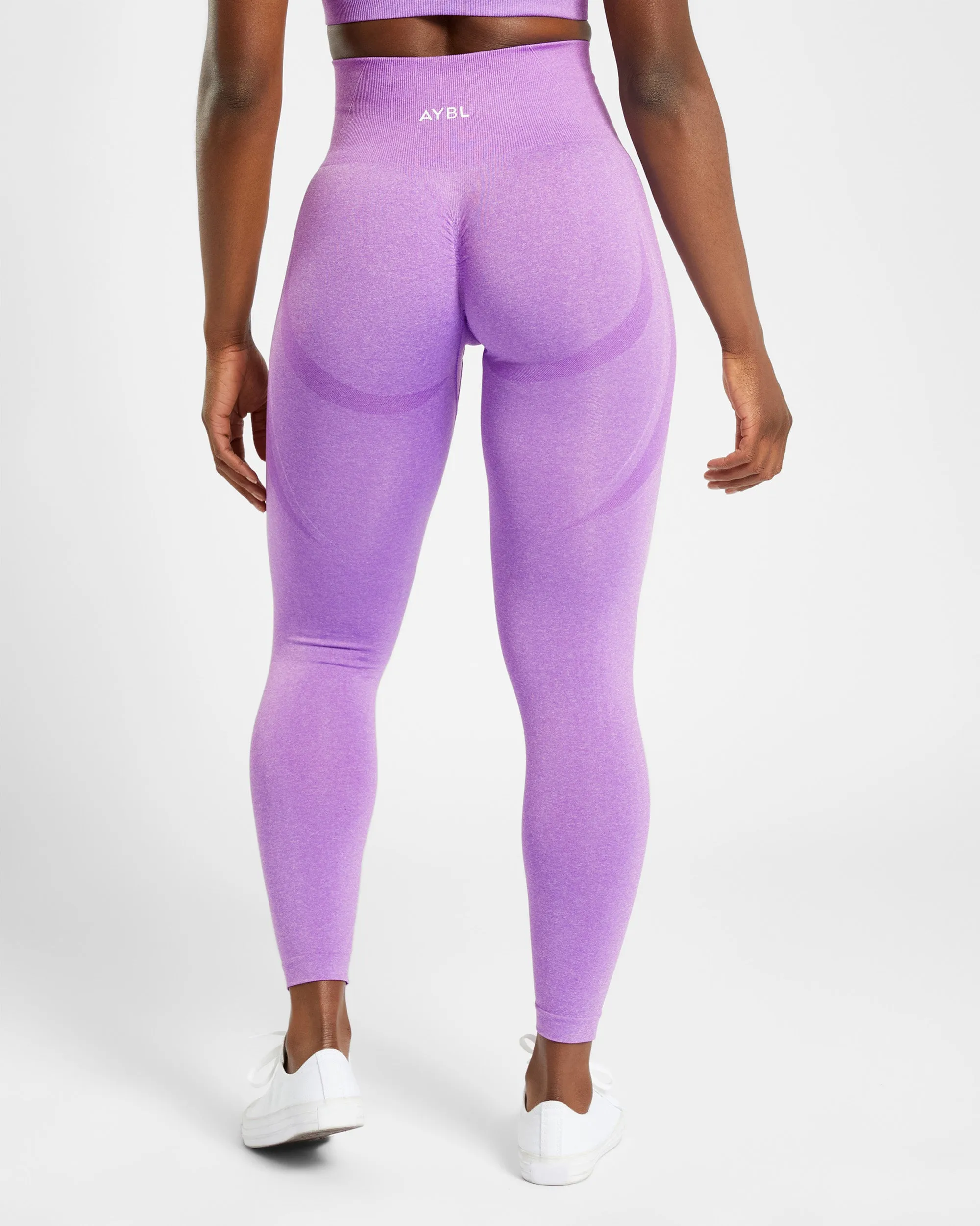 Empower Seamless Leggings - Purple Marl