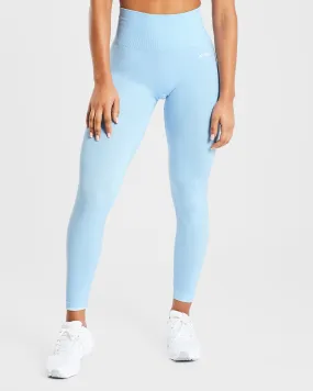 Empower Seamless Leggings - Sky Blue