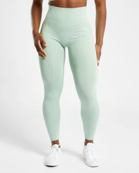 Empower Seamless Leggings - Spring Green Marl