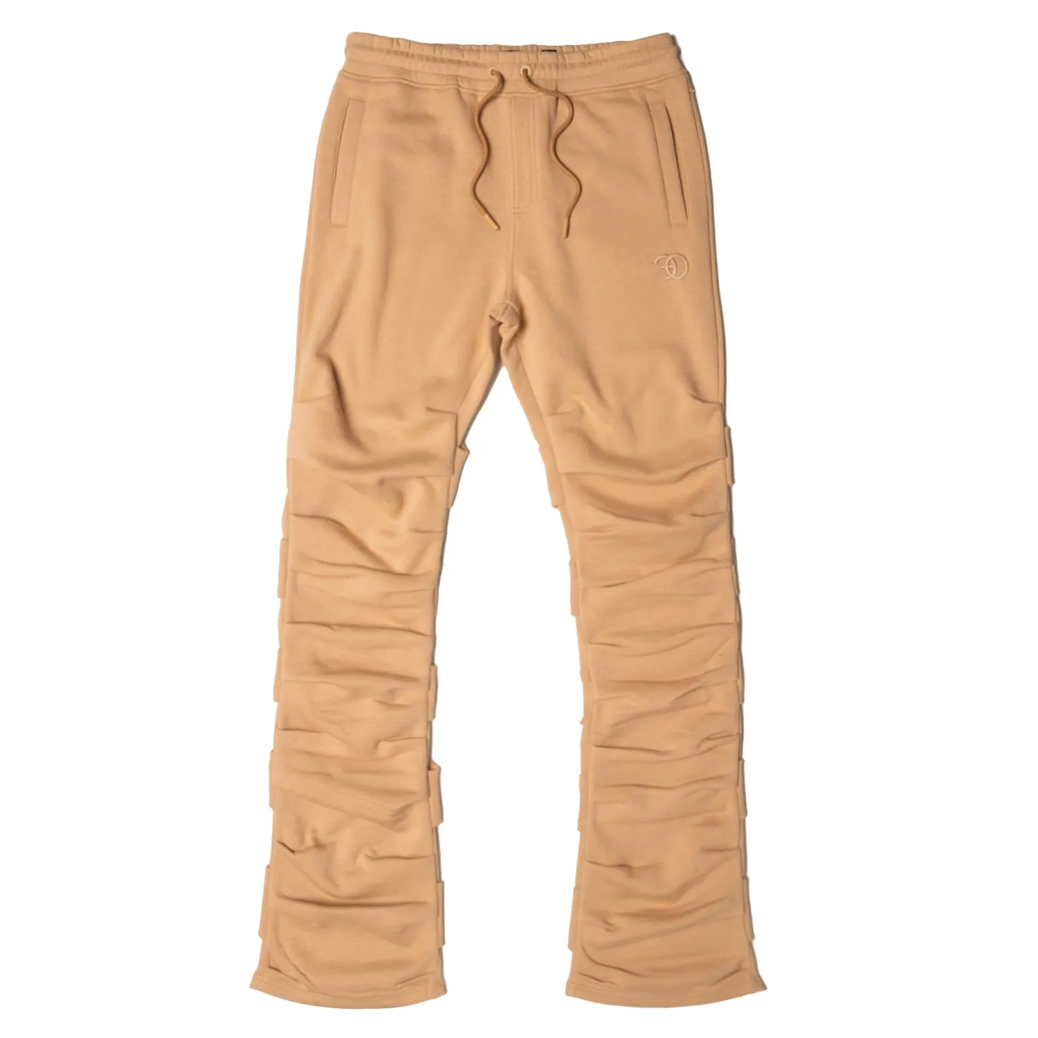 F6220 Malik Stacked Sweatpants - Khaki