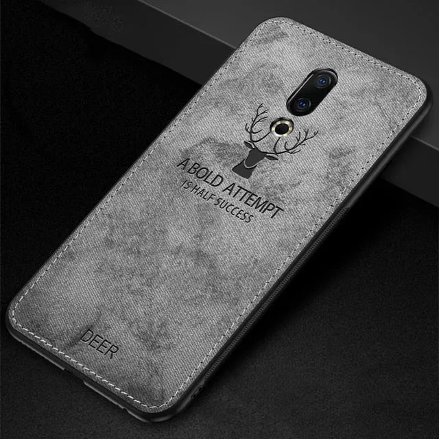 Fabric Case for Meizu 16th Classic Cloth Matte Skin Soft Hard Back Cover for Meizu M6 Note Meizu M5 Note 16 th X 16X Phone Cases