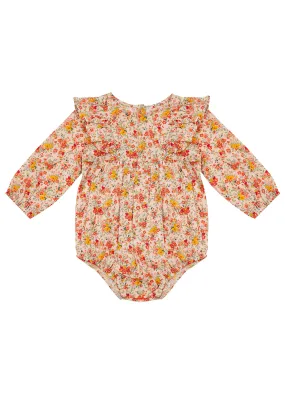 Finch Romper - Winter Garden