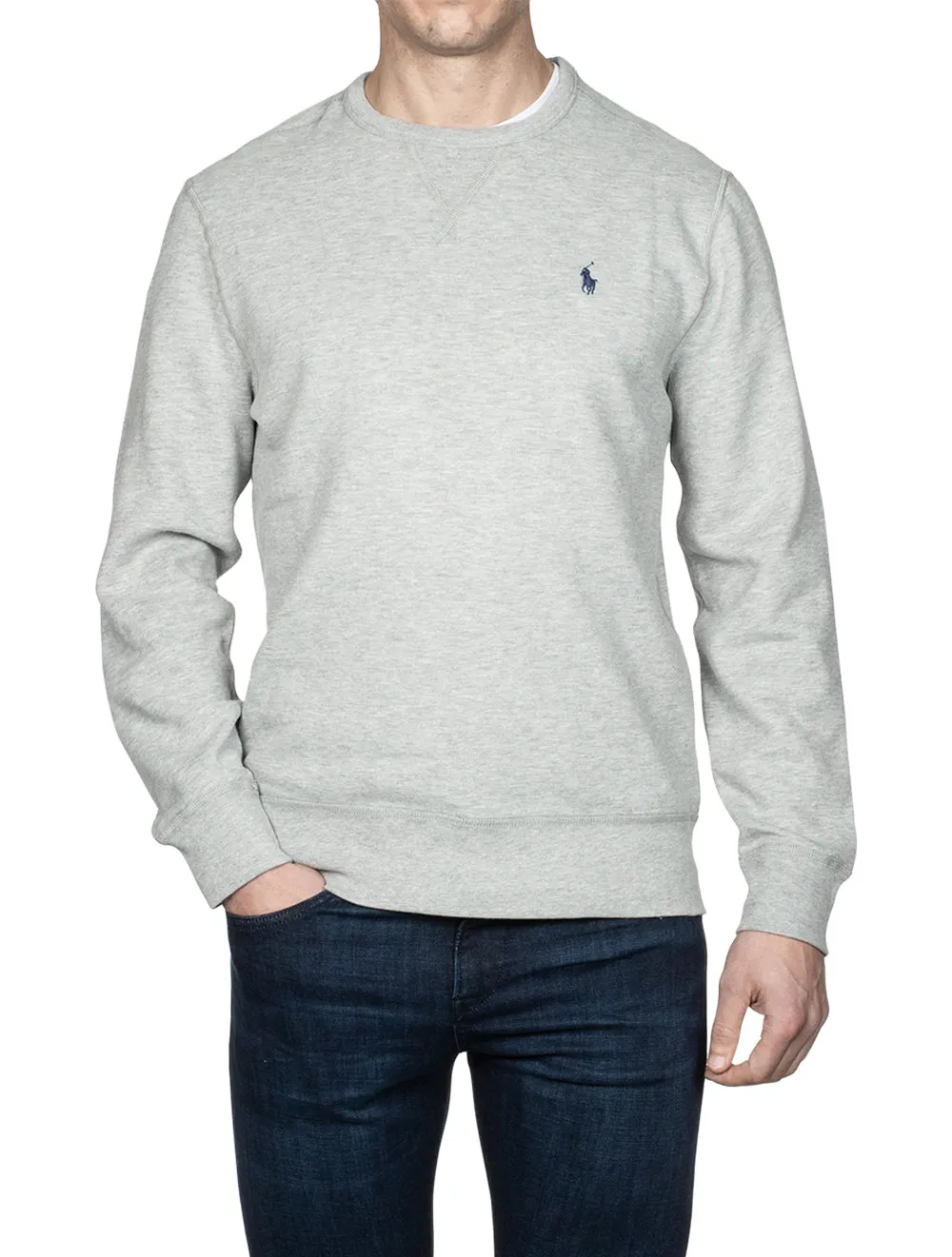 Fleece Crew Sweatshirt Andover Heather