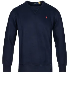 Fleece Crew Sweatshirt Cruise Navy