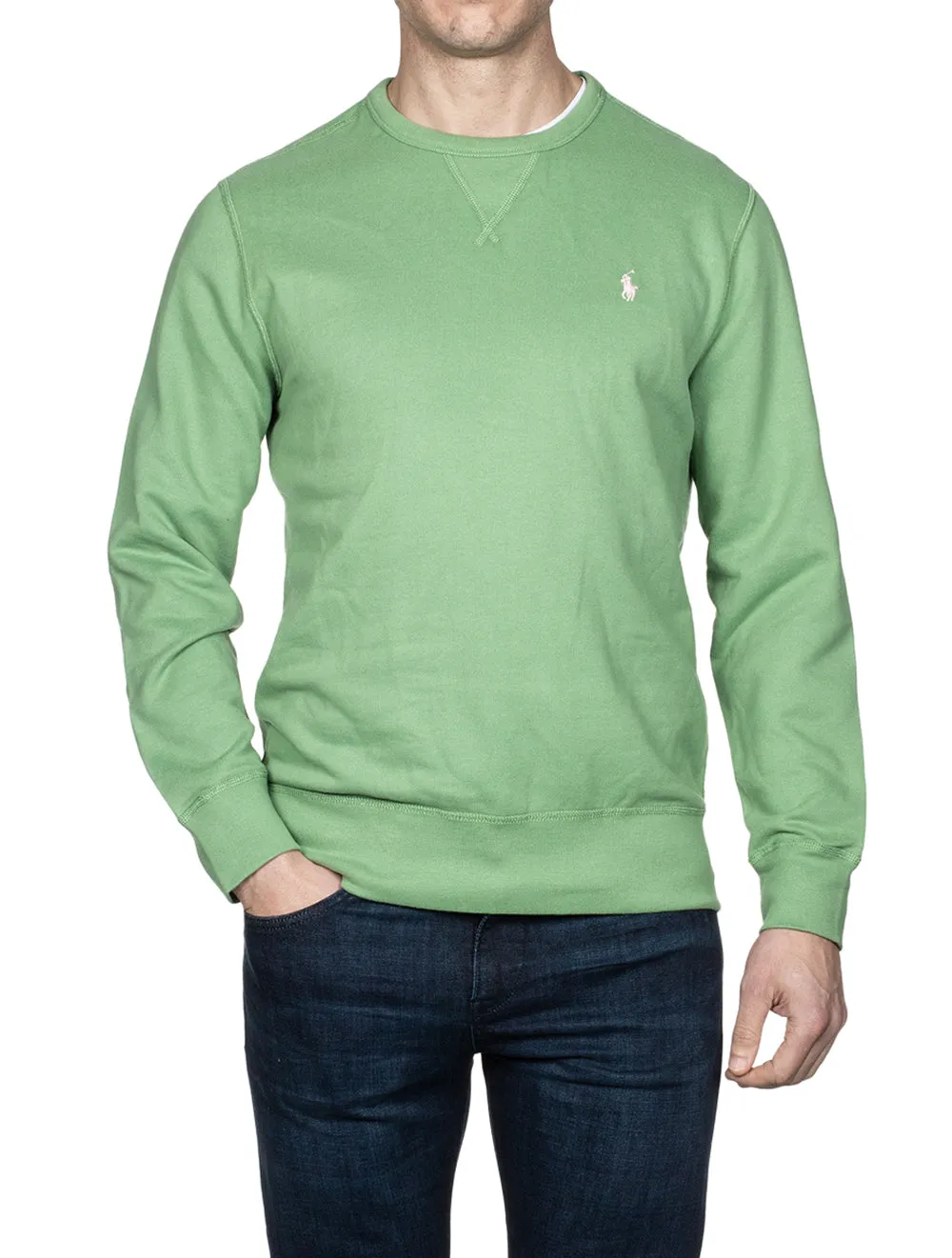 Fleece Crew Sweatshirt Outback Green