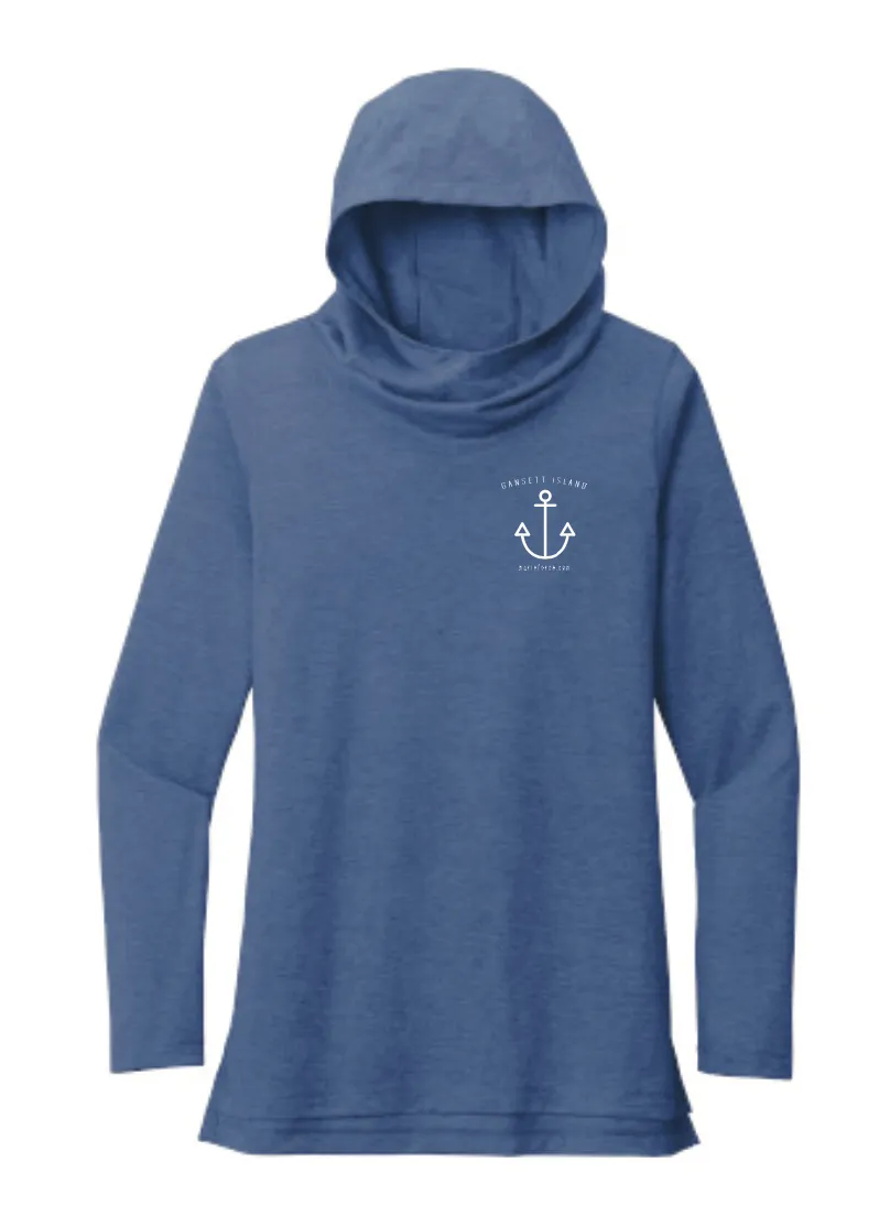 Gansett Island Long Sleeve Hooded T-shirt