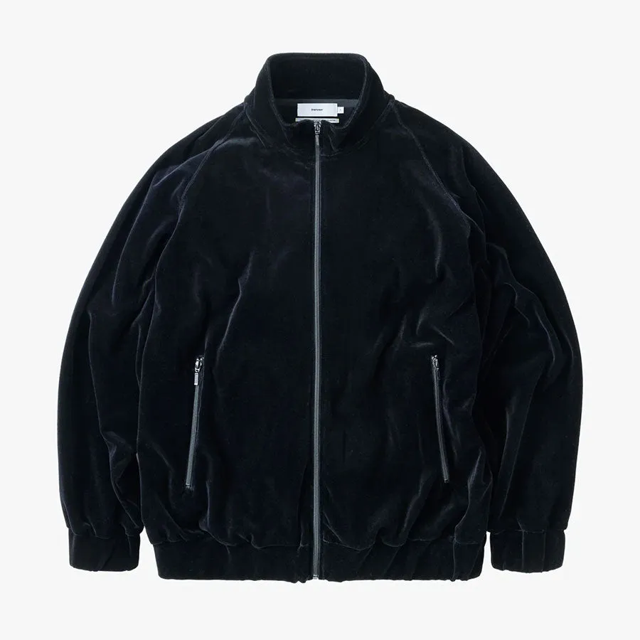 【Graphpaper/グラフペーパー】<br>Compact Velour Track Jacket <br>GM243-70290