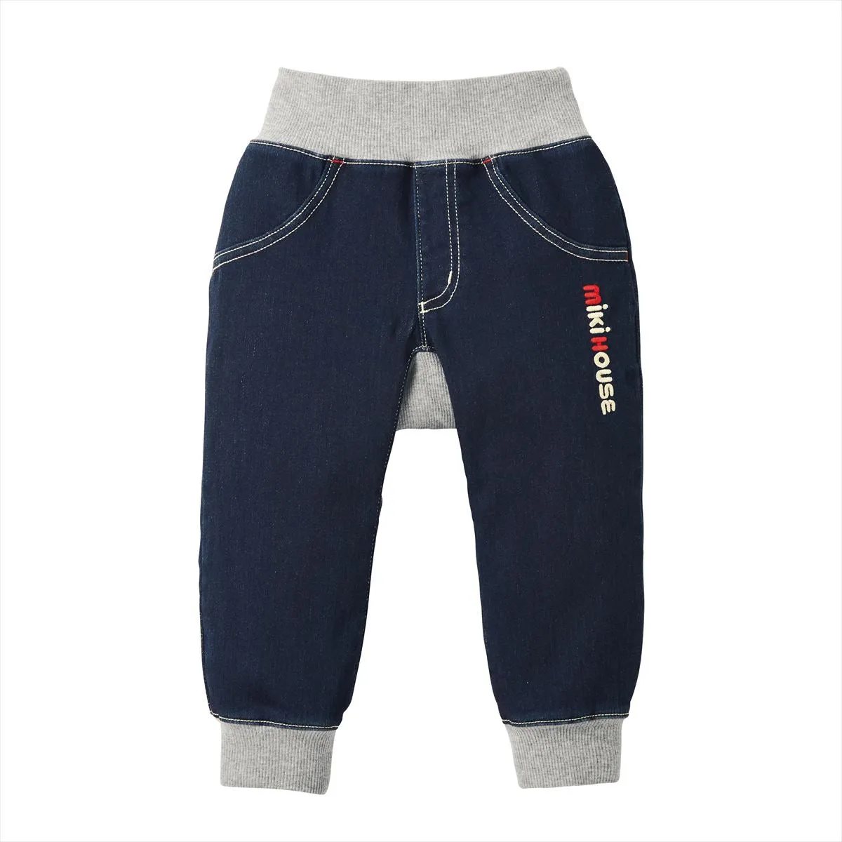 Logo Denim Sweatpants