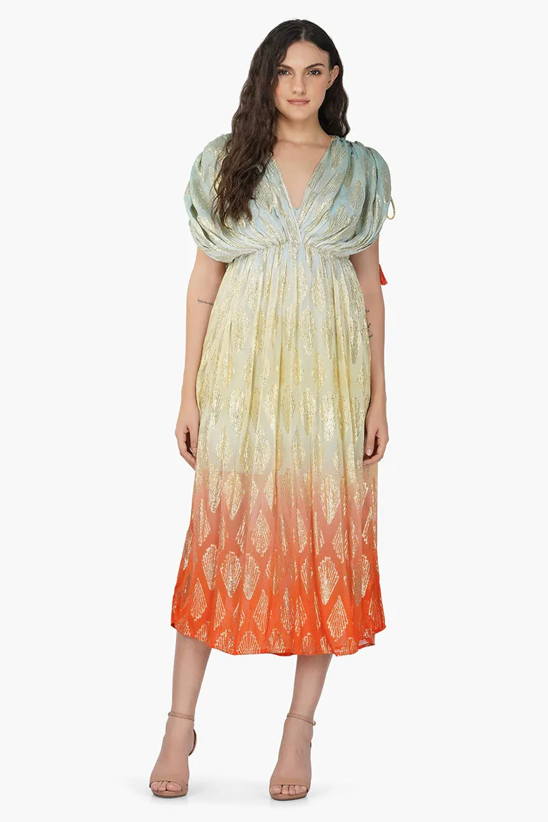 Magnolia Lurex Maxi Dress