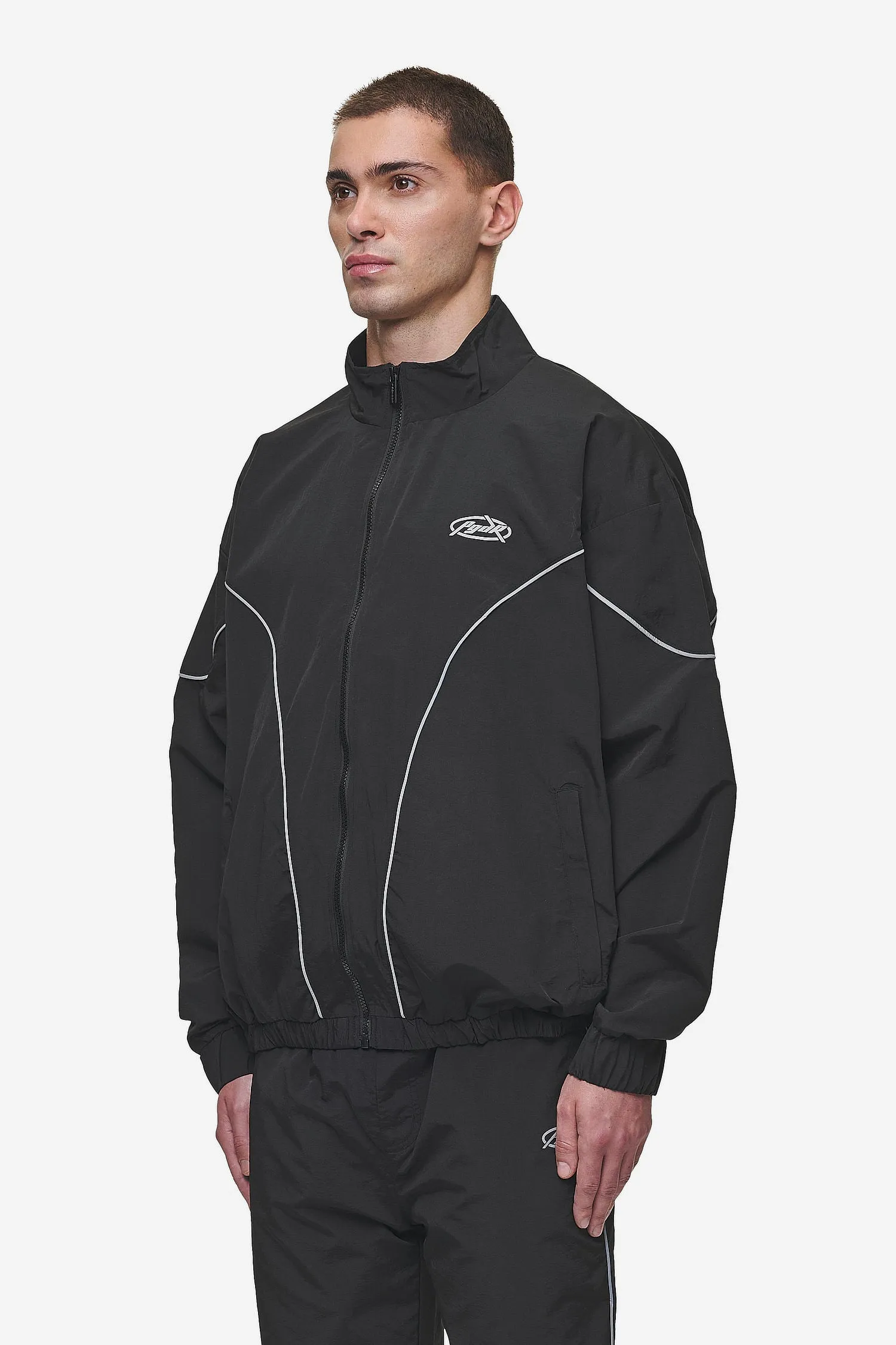 Mercer Track Jacket Black