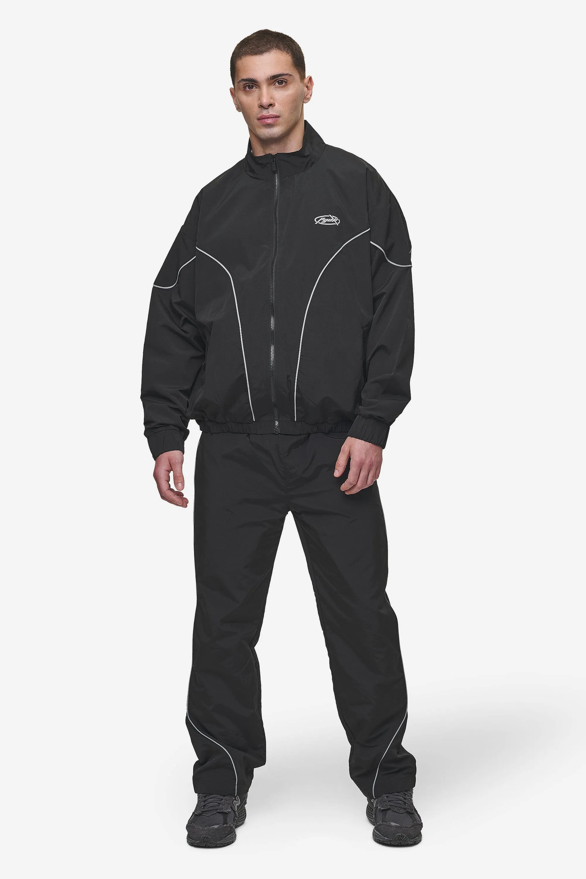 Mercer Track Jacket Black