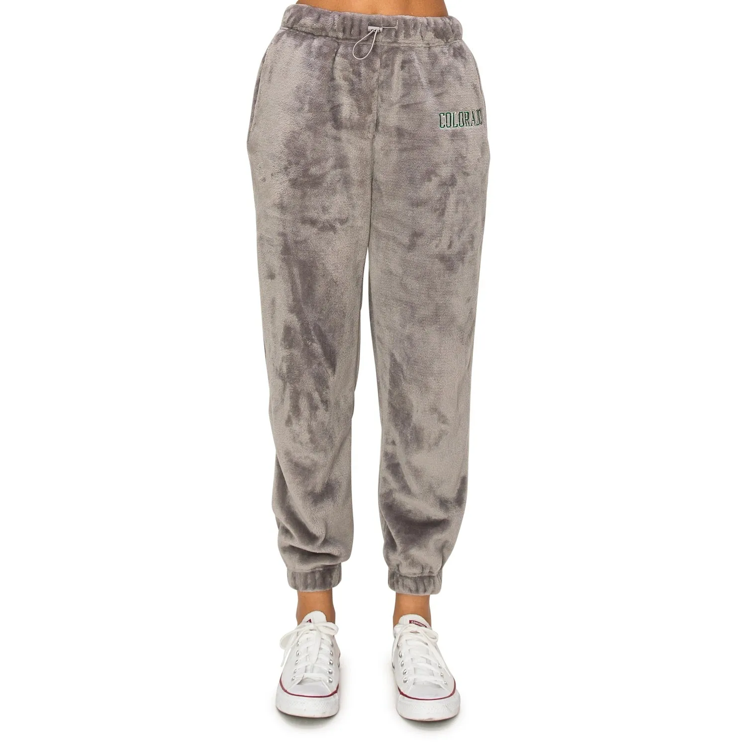 Minky Joggers Sweatpants - Grey