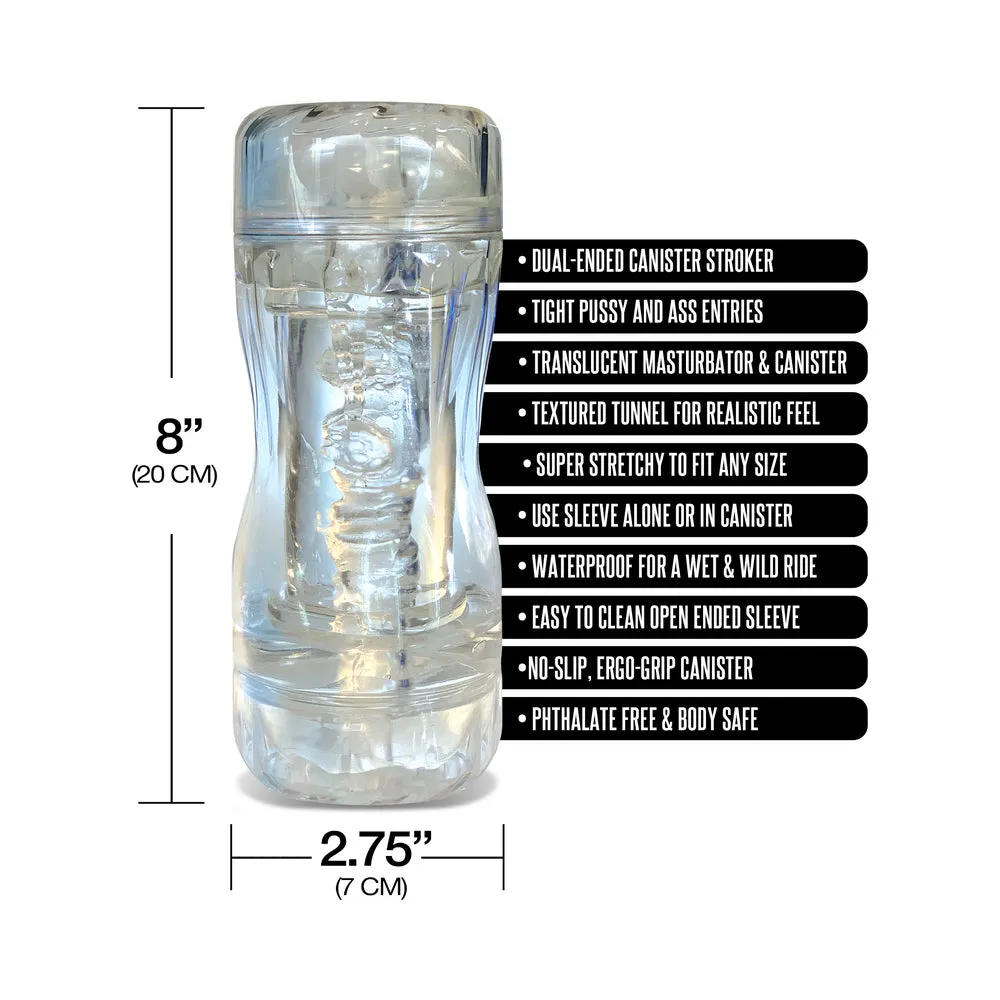 MSTR B8 In The Clear Double Date Dual End Stroker