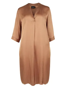 NADA tunic dress - Mocca Mousse