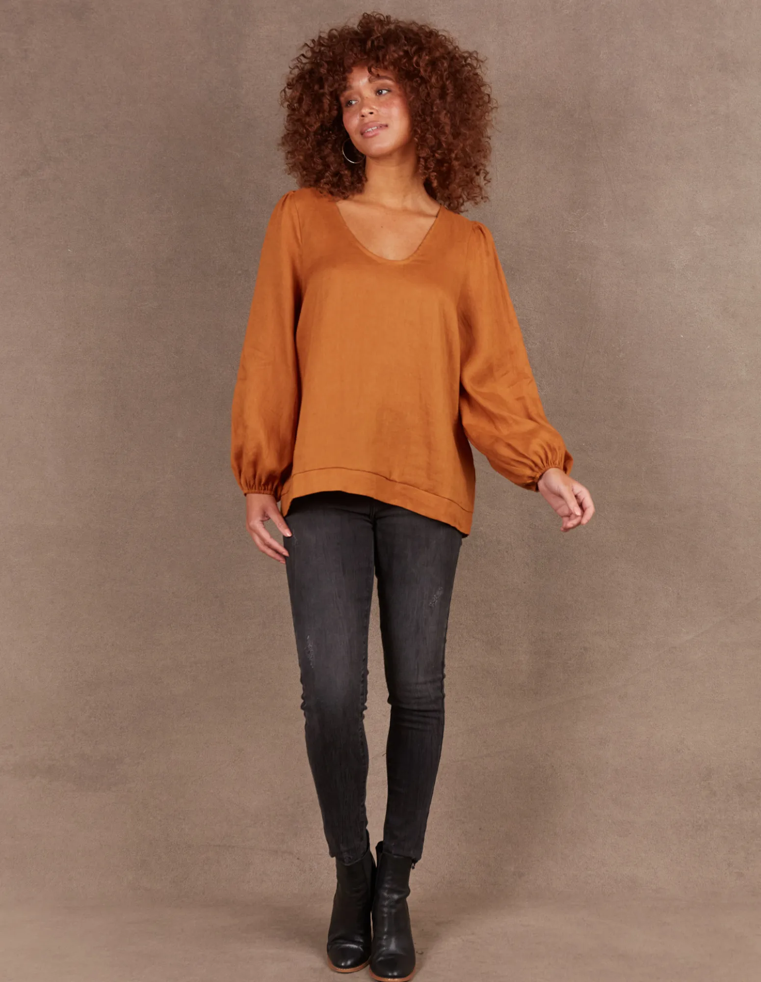 Nama Top - Ochre - Eb & Ive