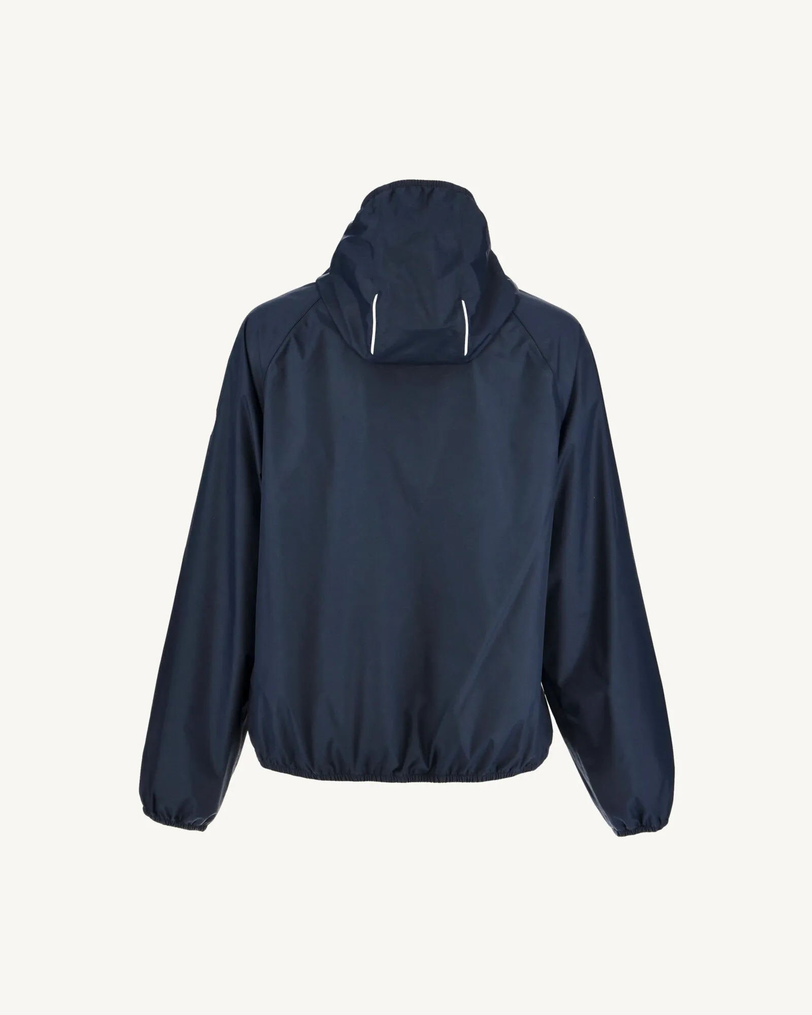 Navy Singapore packable waterproof jacket