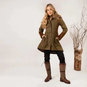 Odette Khaki Waterproof Coat