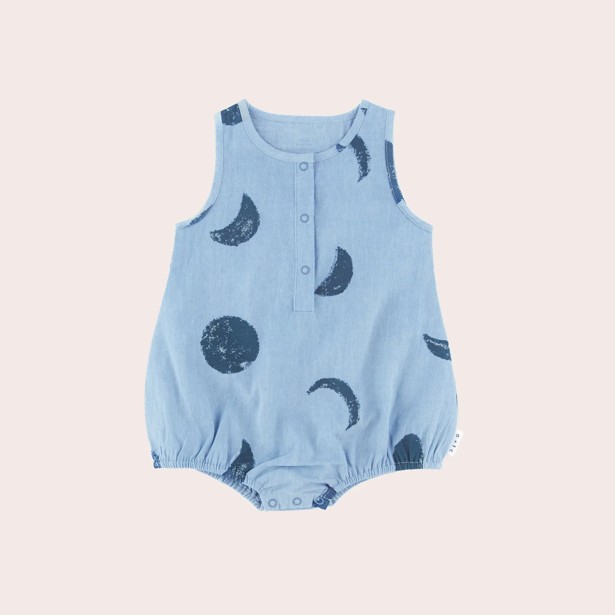 Olive & The Captain - Blue Moon Bubble Romper