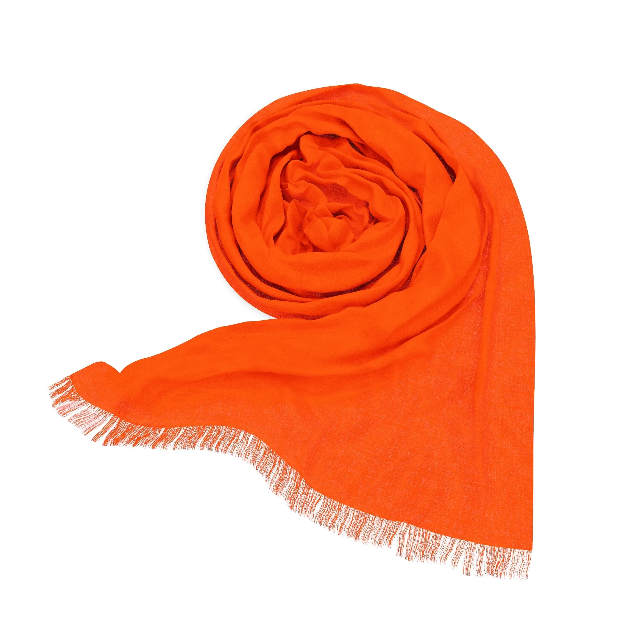 Orange Lightweight Scarf