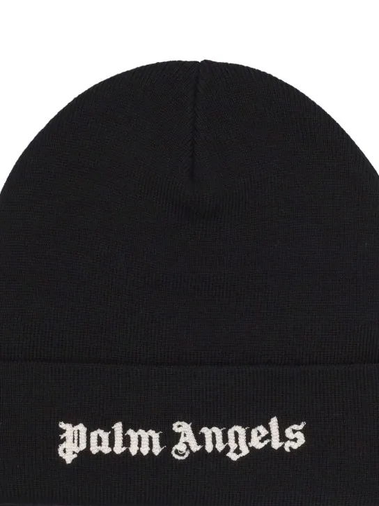 Palm Angels   Classic logo wool beanie 